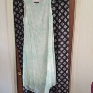 Charlies Light Green High Low Dress